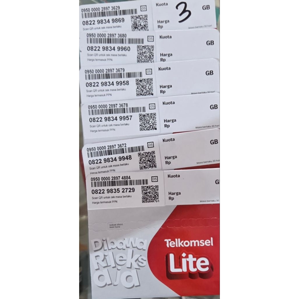 Perdana simPATI no cantik rapi double bonus kuota 3Gb