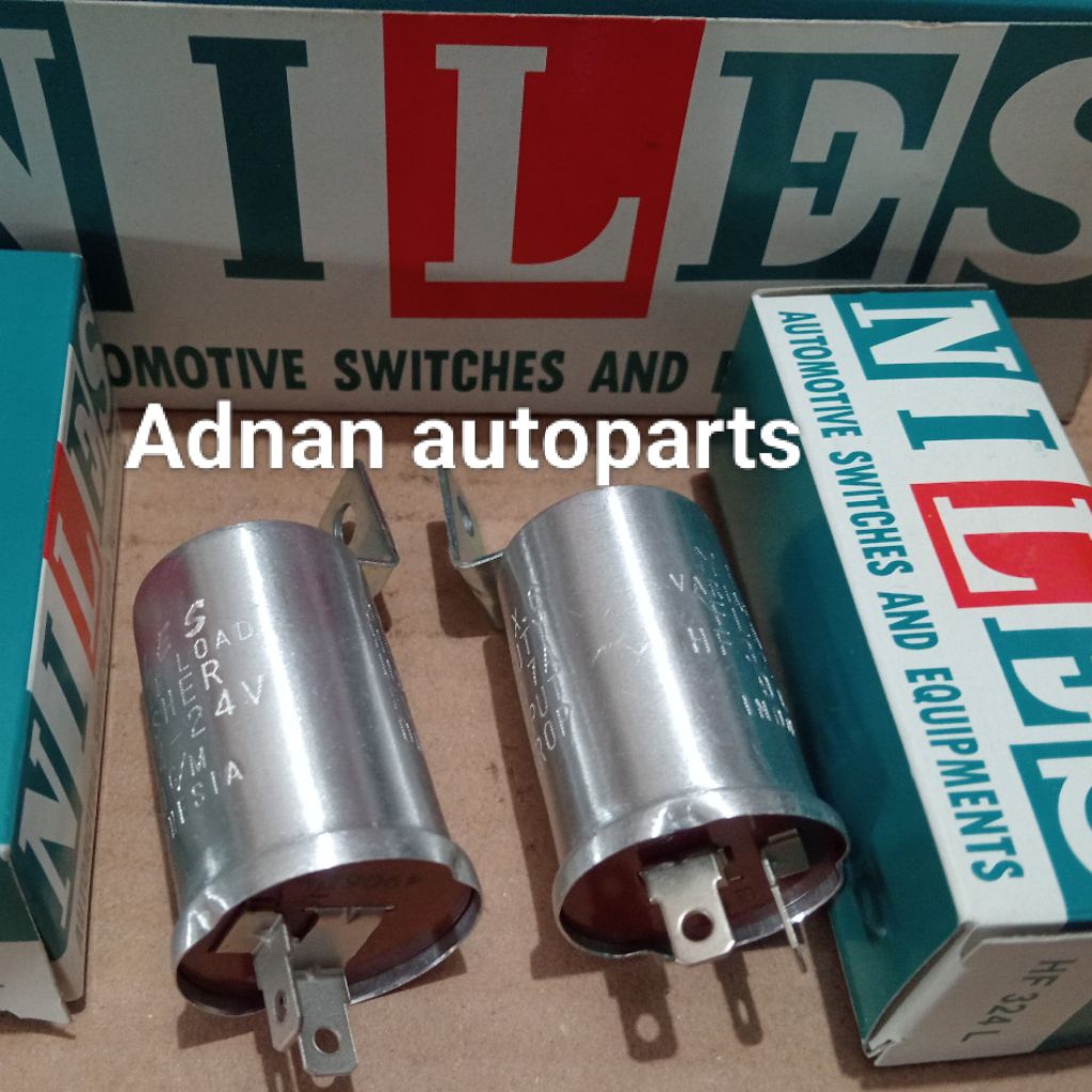 FLASHER BULAT 24V KAKI 2 K2 NILES HF324L FLASHER RITING