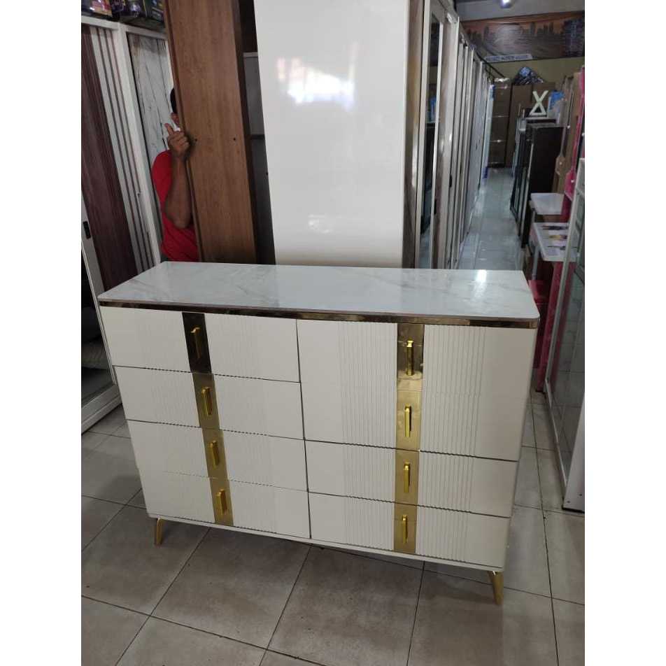 BUFFET TV/ RAK TV/ MEJA TV MARMER MINIMALIS BANJARMASIN