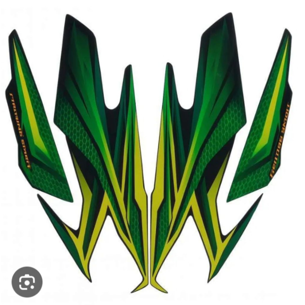 Striping/List RX king 2005 hijau