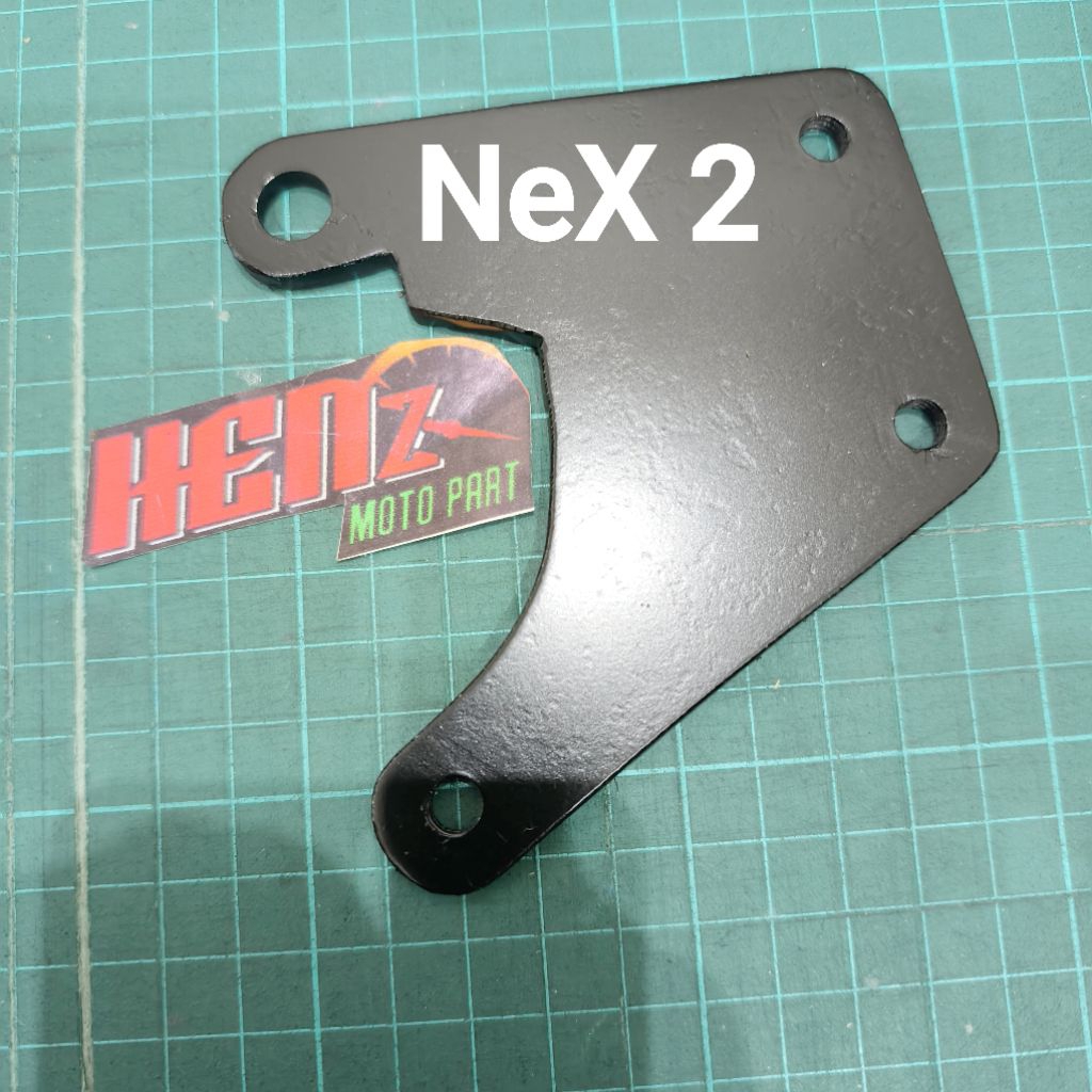 2.bracket pangkon cakram kaliper standart suzuki nex 2 crossover disk 220 mm 260 mm ( nex 1 tidak bi