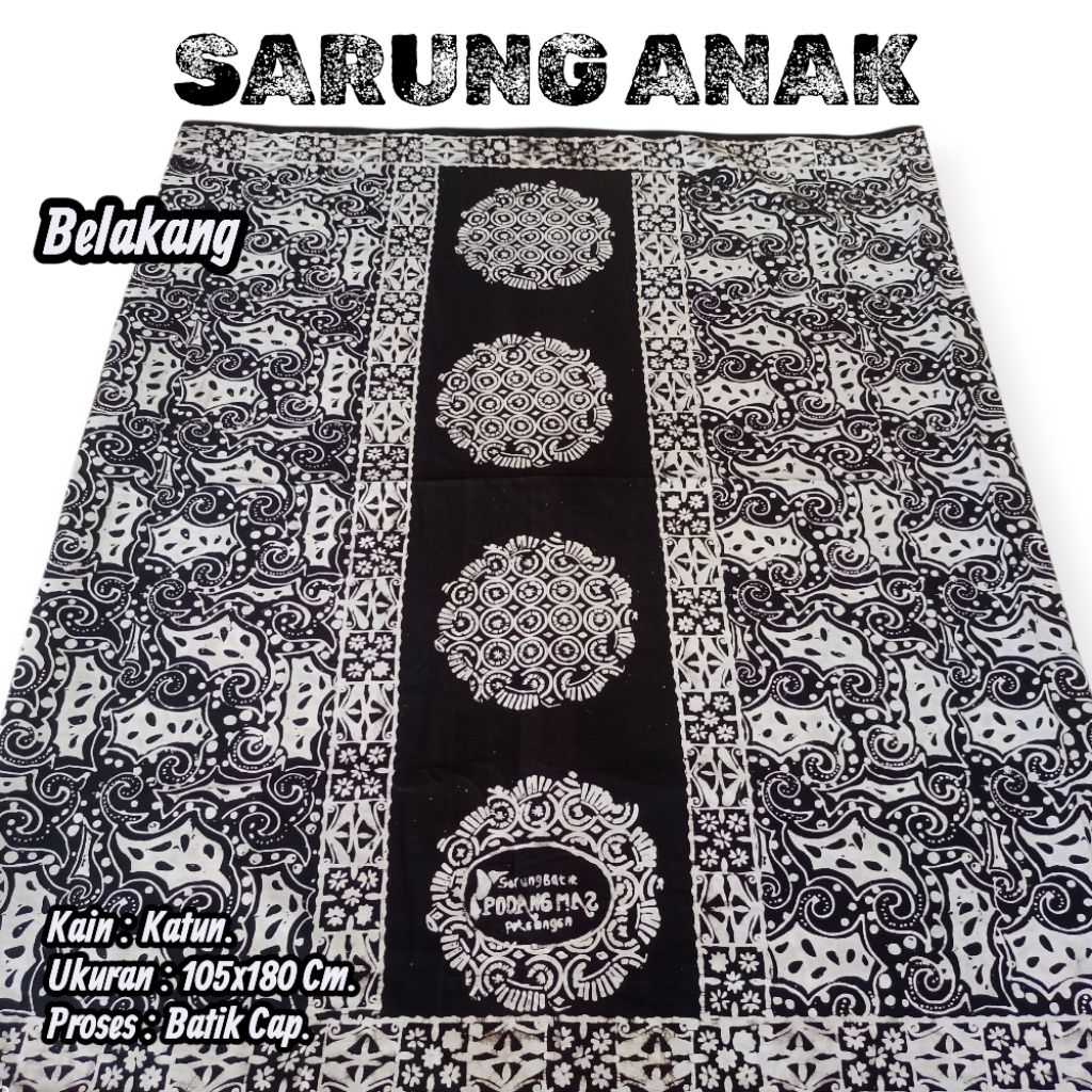 Sarung Anak Sarung Batik Cap | Sarung Batik Mahda | Sarung Batik Miftah | Sarung Anak | Batik Pekalo