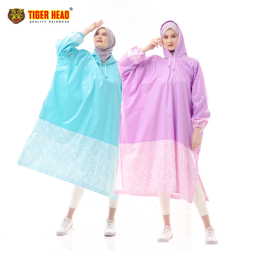 Jas Hujan Gamis Aisha 68340- Tiger Head