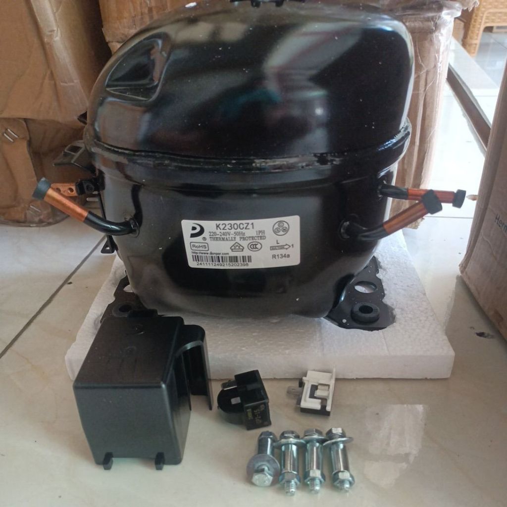 kompresor frizer 6rak sampai 10rak 1/4 full gulungan tembaga