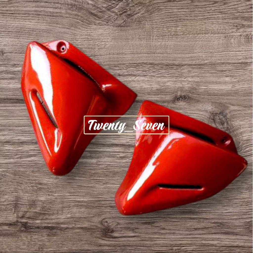 Kupingan tangki tiger lama sirip kupingan tangki tiger lama tiger 2000 READY WARNA MERAH FERARI