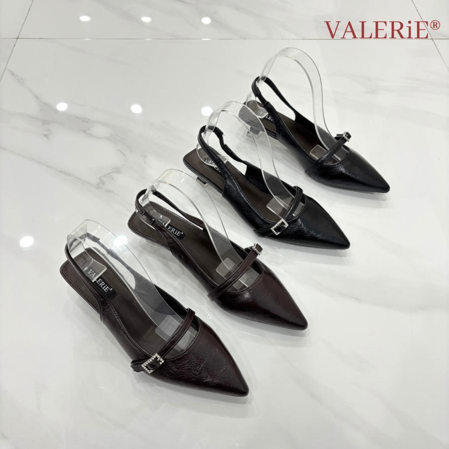 VALERIE Sepatu Heels Tali Belakang 2cm Caroline Dove 36-40