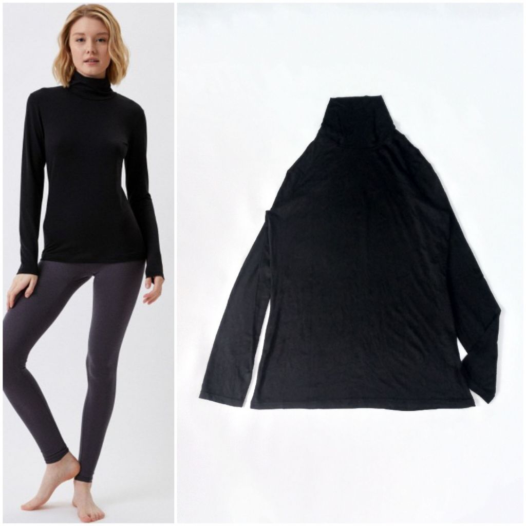 UNIQLO Heattech Turtleneck TShirt