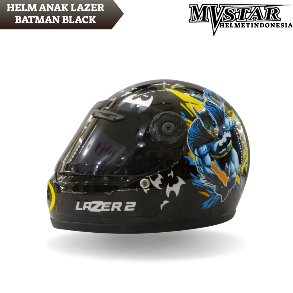 HELM ANAK  WEST LAZER/FULLFACE KIDS LAZER/HELM ANAK MOTIF/HELM MOTIF LUCU/HELM MOTIF KEREN/SNI BATMA