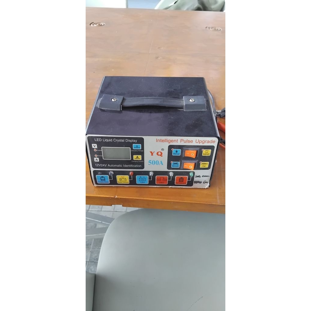 charger aki motor dan mobil second