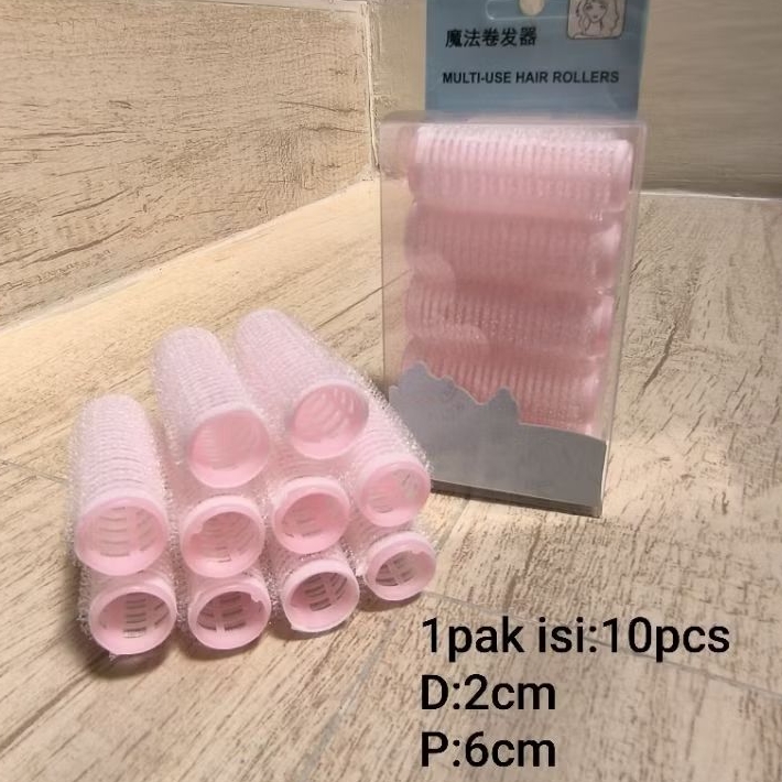 10pcs Roll Rambut|Roll Tempel|Roll kecil|Roll Poni