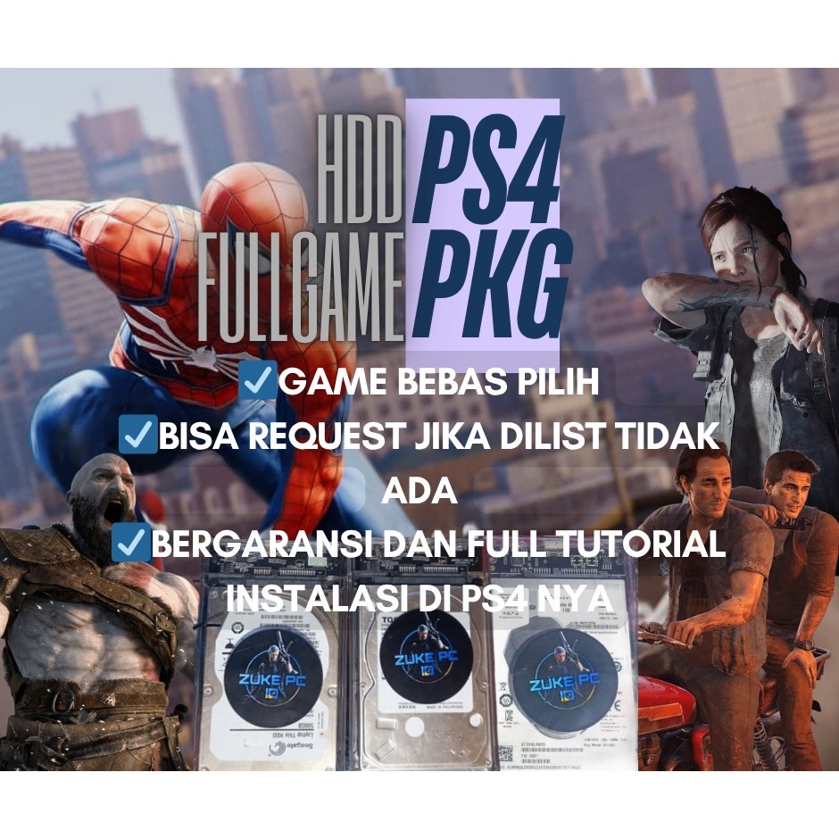 HDD Full Game PS4 HEN