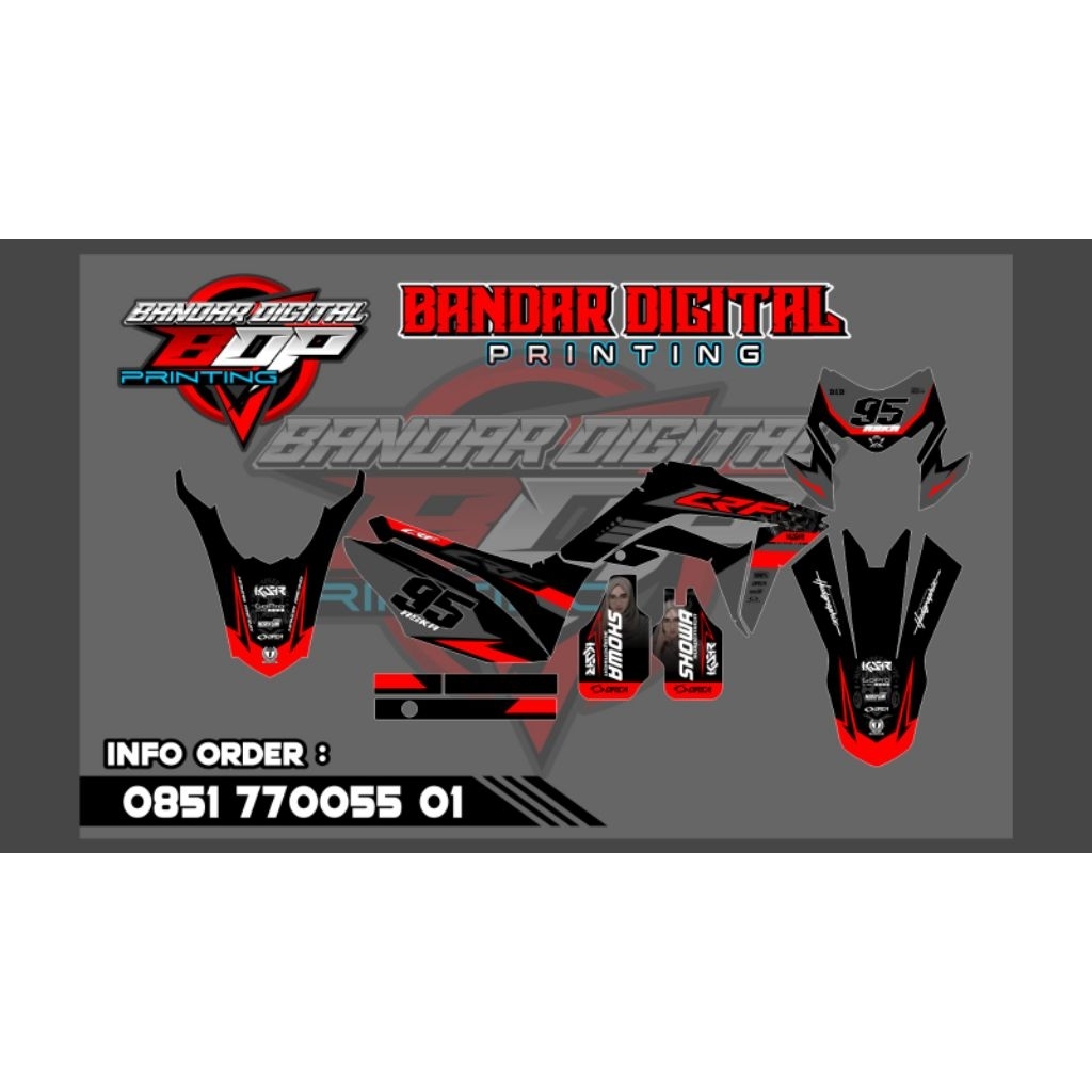 DECAL CRF 150 FULL BODY SET