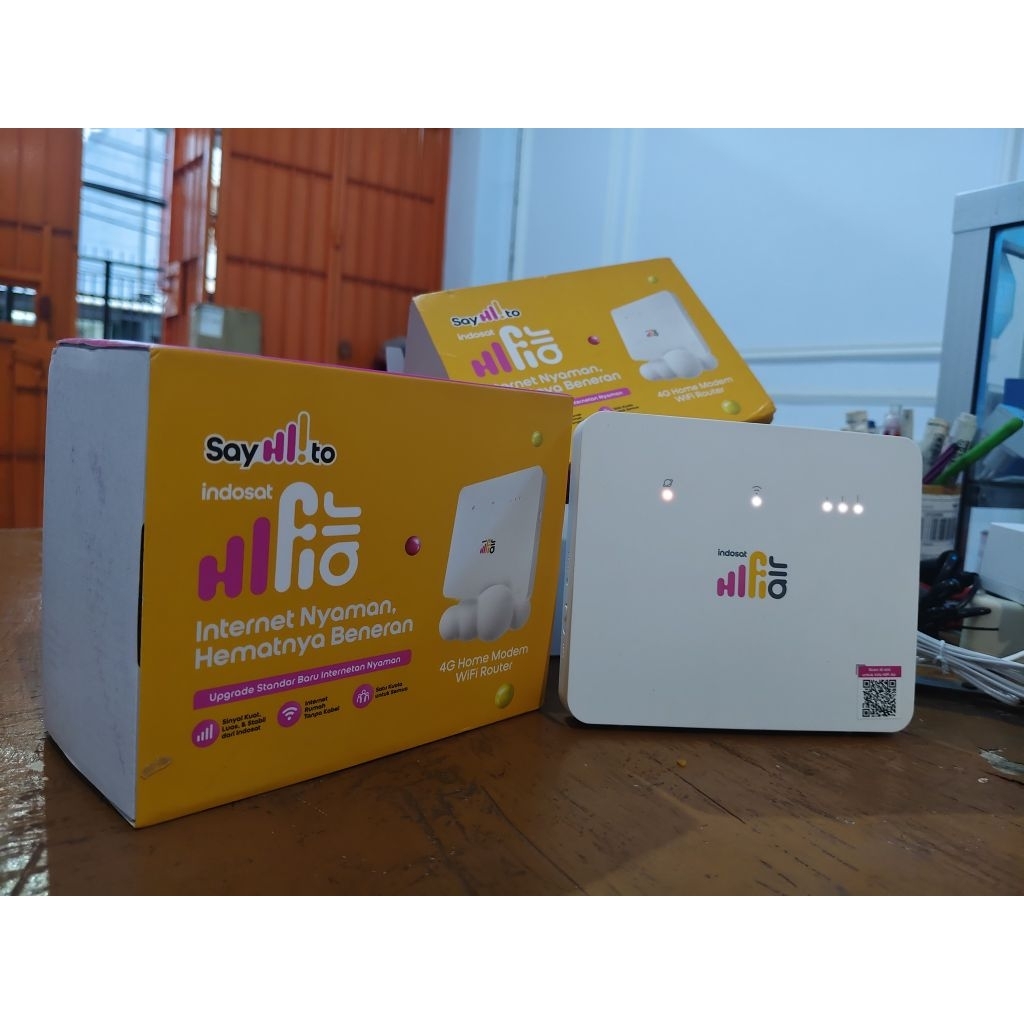 Huawei B313 Modem WiFi Router Kartu Sim Unlock All Operator 4G Free Kartu Kuota Indosat 50GB