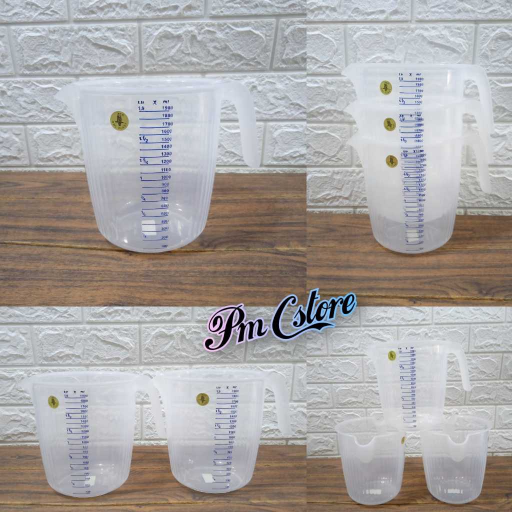 GELAS UKUR OWL/GELAS TAKAR/GELAS UKUR PLASTIK/GELAS UKUR OWL 2000ML