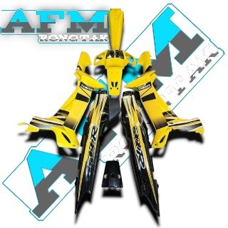 PROMO PAKET FULLSET BODY HALUS FIZ R MERAH HITAM SPECIAL EDITION BODY SET FIZ R KUNING HITAM