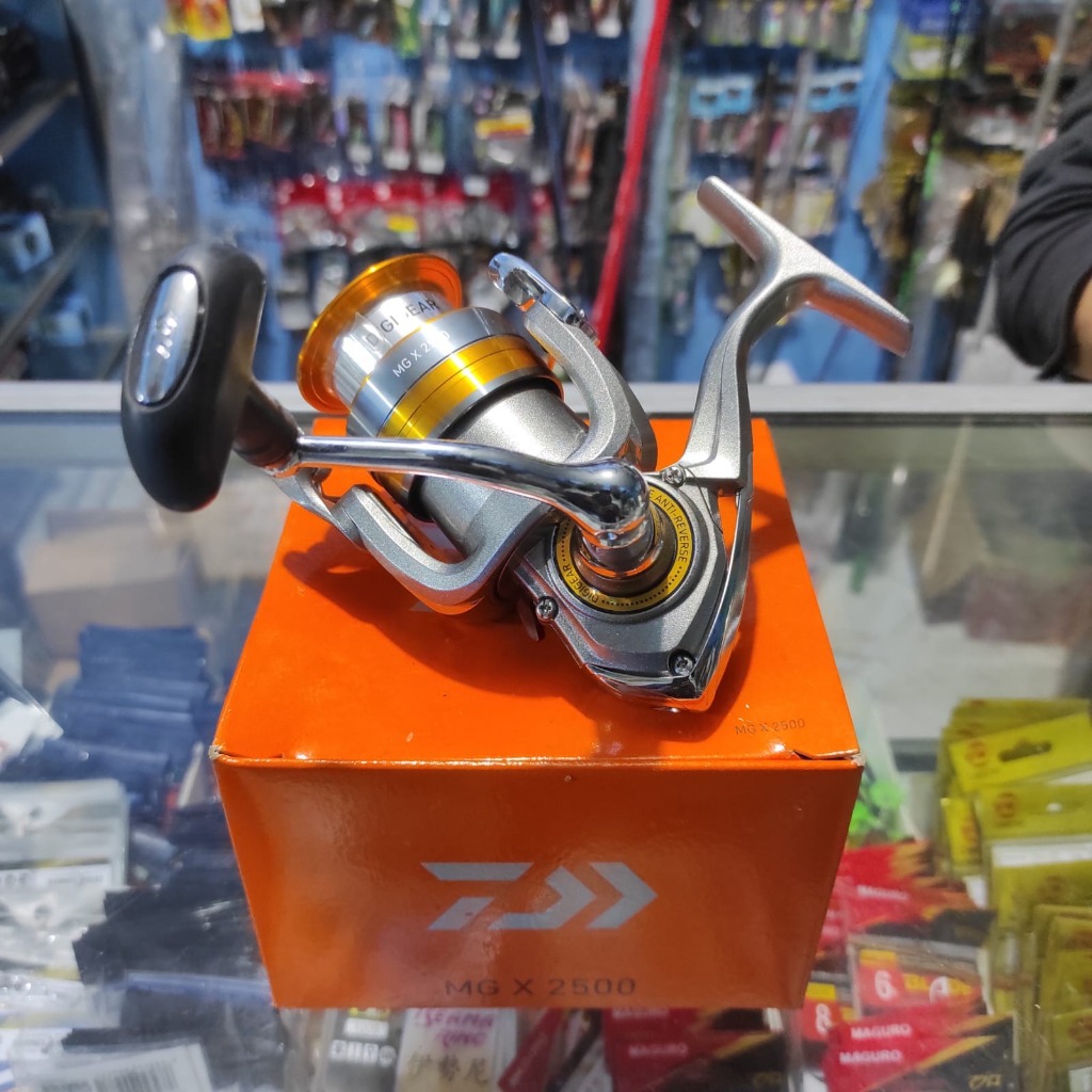 DAIWA DIGIGEAR MG-X 2500 Original Spinning Reel Pancing – 4 Ball Bearing | Twist Buster | Anti-Rever