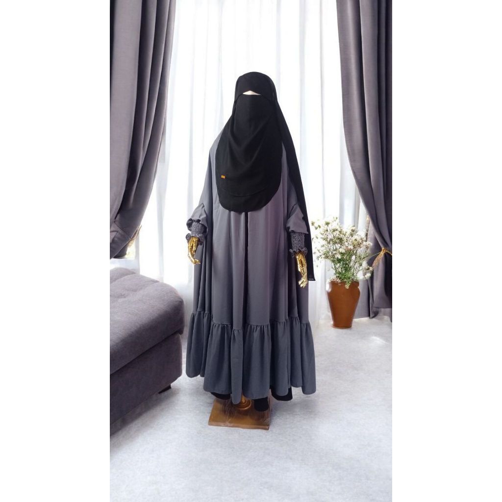niqab long Yaman poni