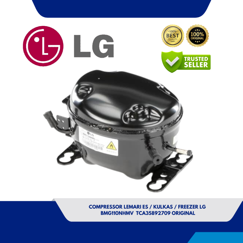COMPRESSOR LEMARI ES / KOMPRESSOR KULKAS / FREEZER LG NO PART BODY BMG110NHMV  TCA35892709 ORIGINAL