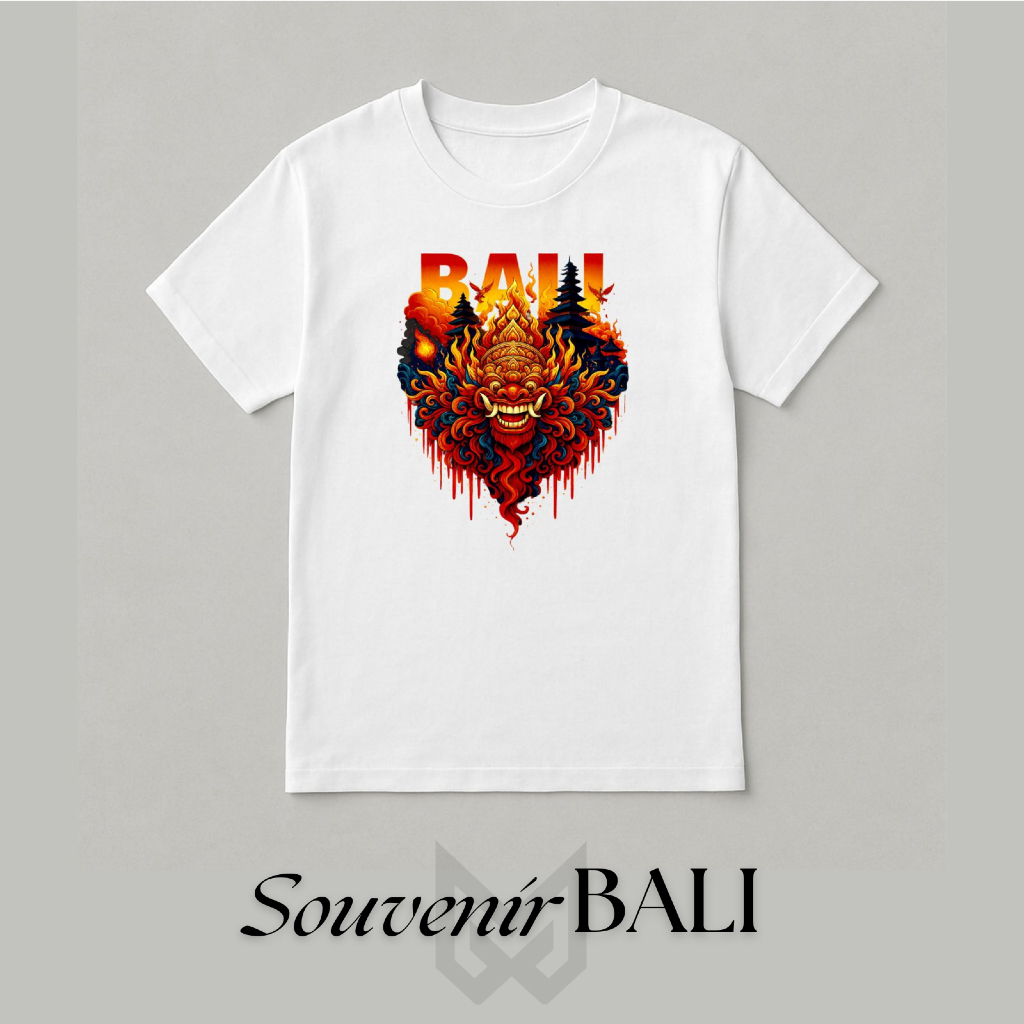 KAOS Oleh oleh BALI Barong , Kaos Bali , kaos barong bali , Kaos Pulau Dewata , Kaos Souvernir bali 