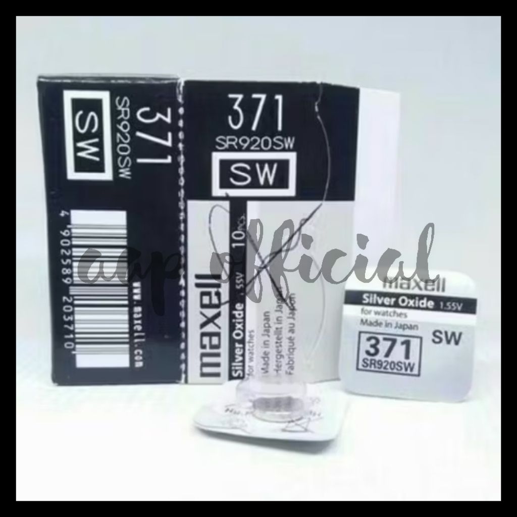 Baterai Maxell 920 Batre Maxell 371 SR920SW Batere Jam Tangan DLL
