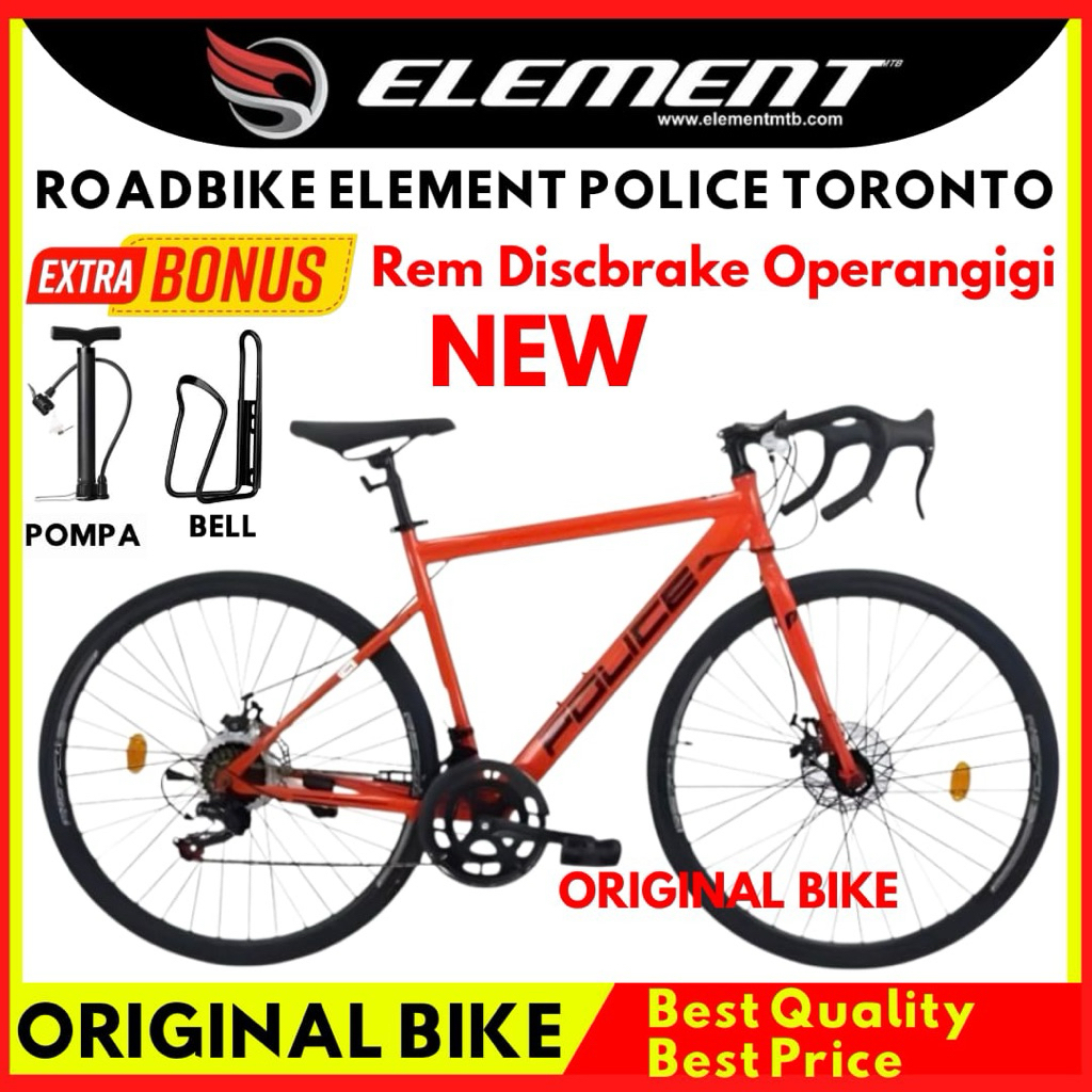 Sepeda Roadbike 700c Element Police Toronto New