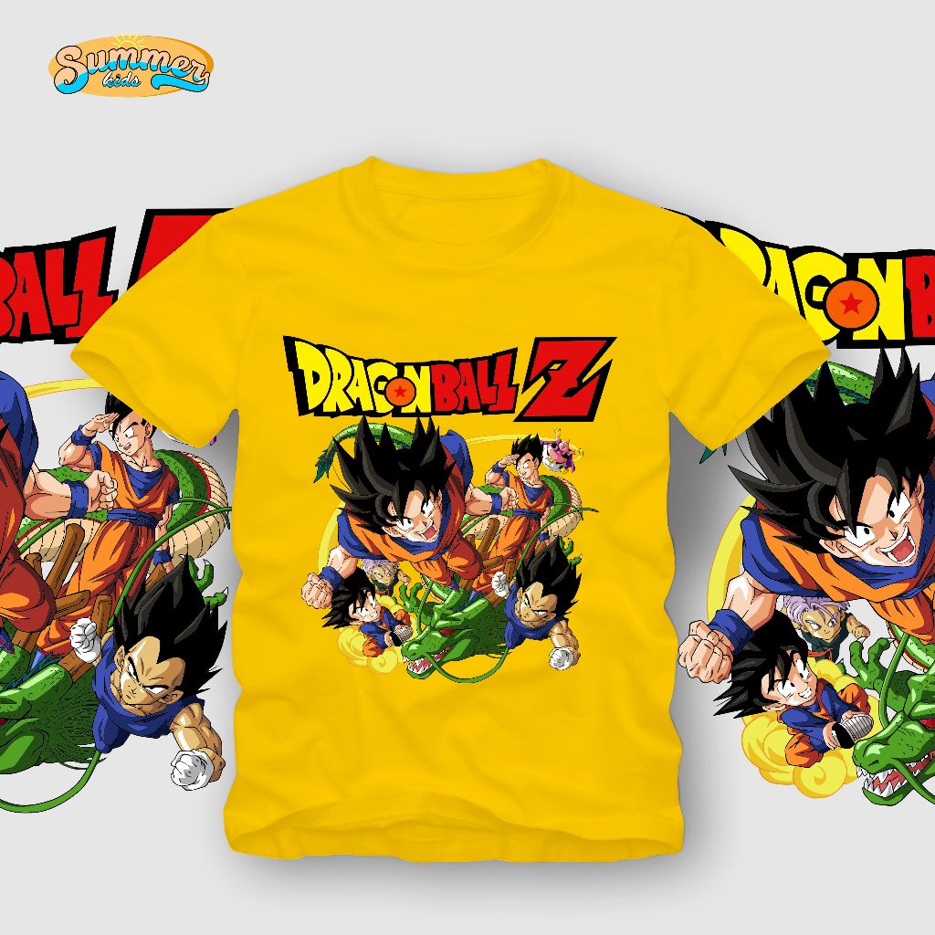Summer kids Kaos anak Premium Dragon Ball (Together)