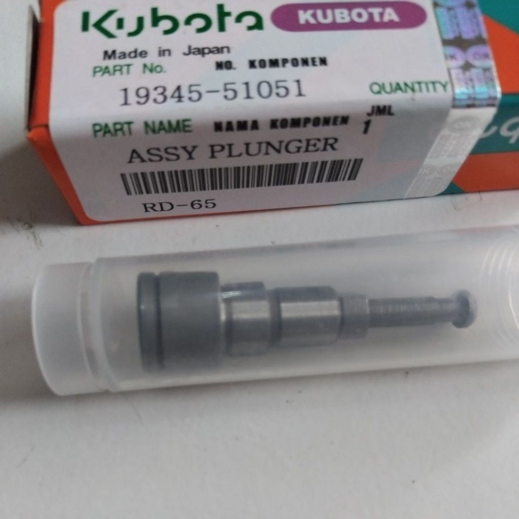 PLUNGER RD65 KUBOTA BOTOL PLUNGER MESIN DIESEL SOLAR RD65 KUBOT