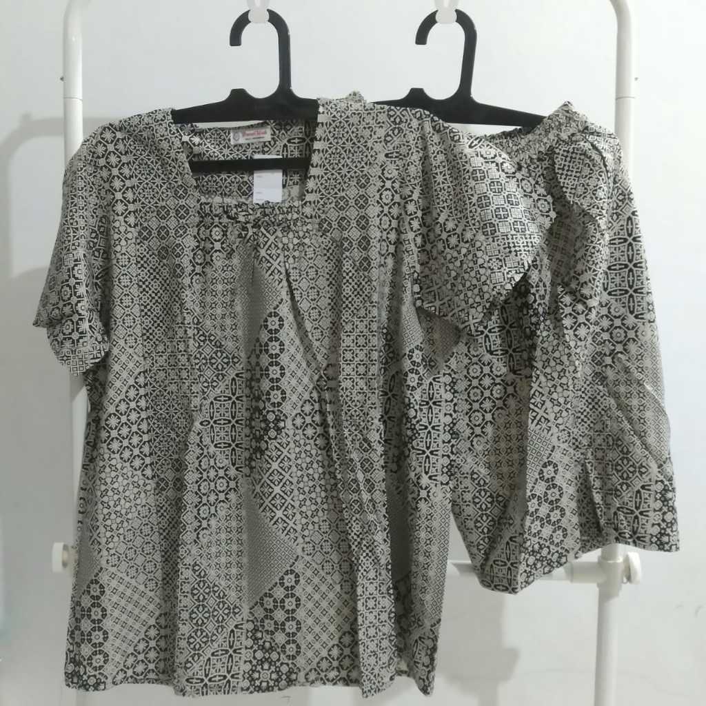 Baju Tidur Piyama Setelan Daster Atas Bawah Batik Danar Hadi