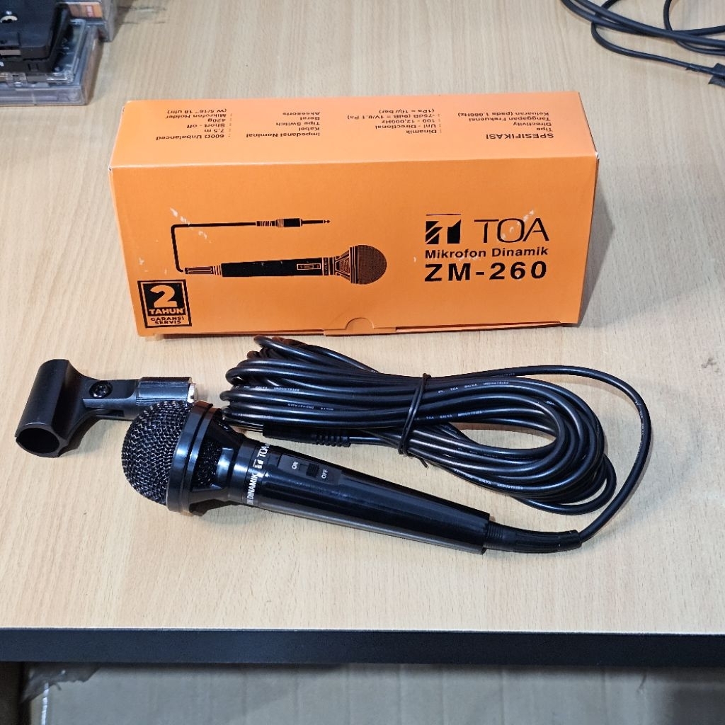 MIC TOA ZM-260 Original micropon dinamyc ZM260