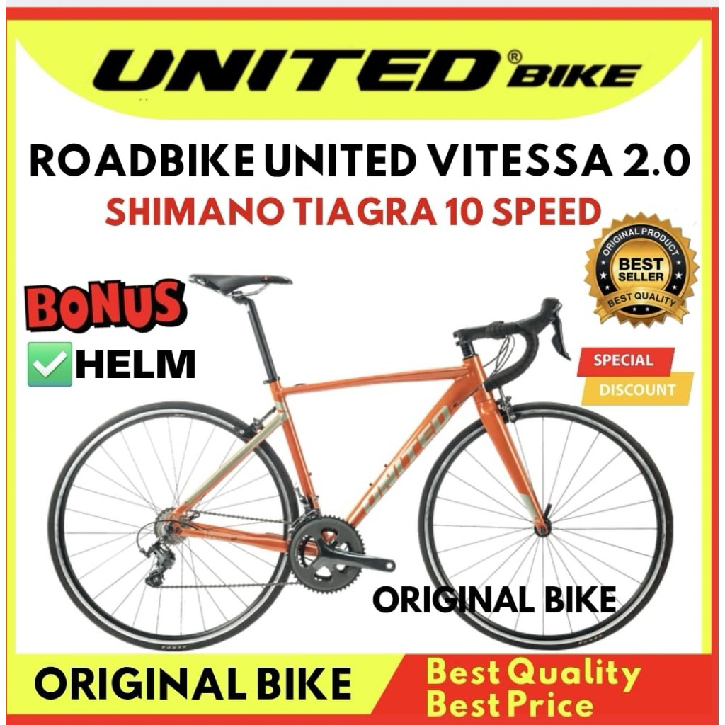 SEPEDA ROADBIKE UNITED VITESSA 2.0 IC-MT SIZE 52