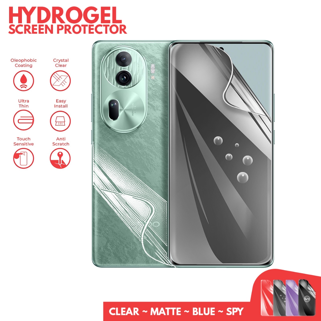 Oppo Reno 11 / 11 Pro / 11F 5G Anti Gores Hydrogel - Hydrogel Film Screen Protector