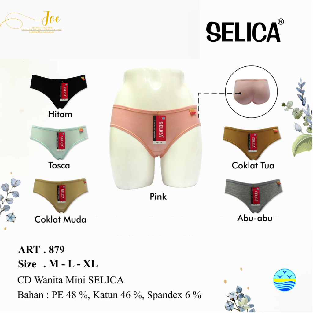 CD SELICA 879 Mini Wanita / Celana Dalam Wanita Halus