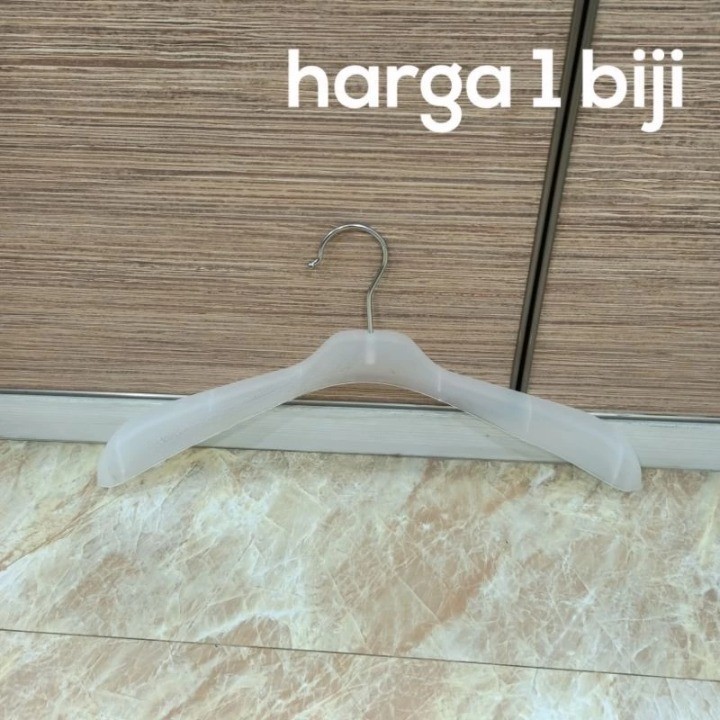 Hanger Distro 181 Dewasa Hanger Plastik Gantungan Baju Hanger Jas Hanger Distro / Gantungan baju dew