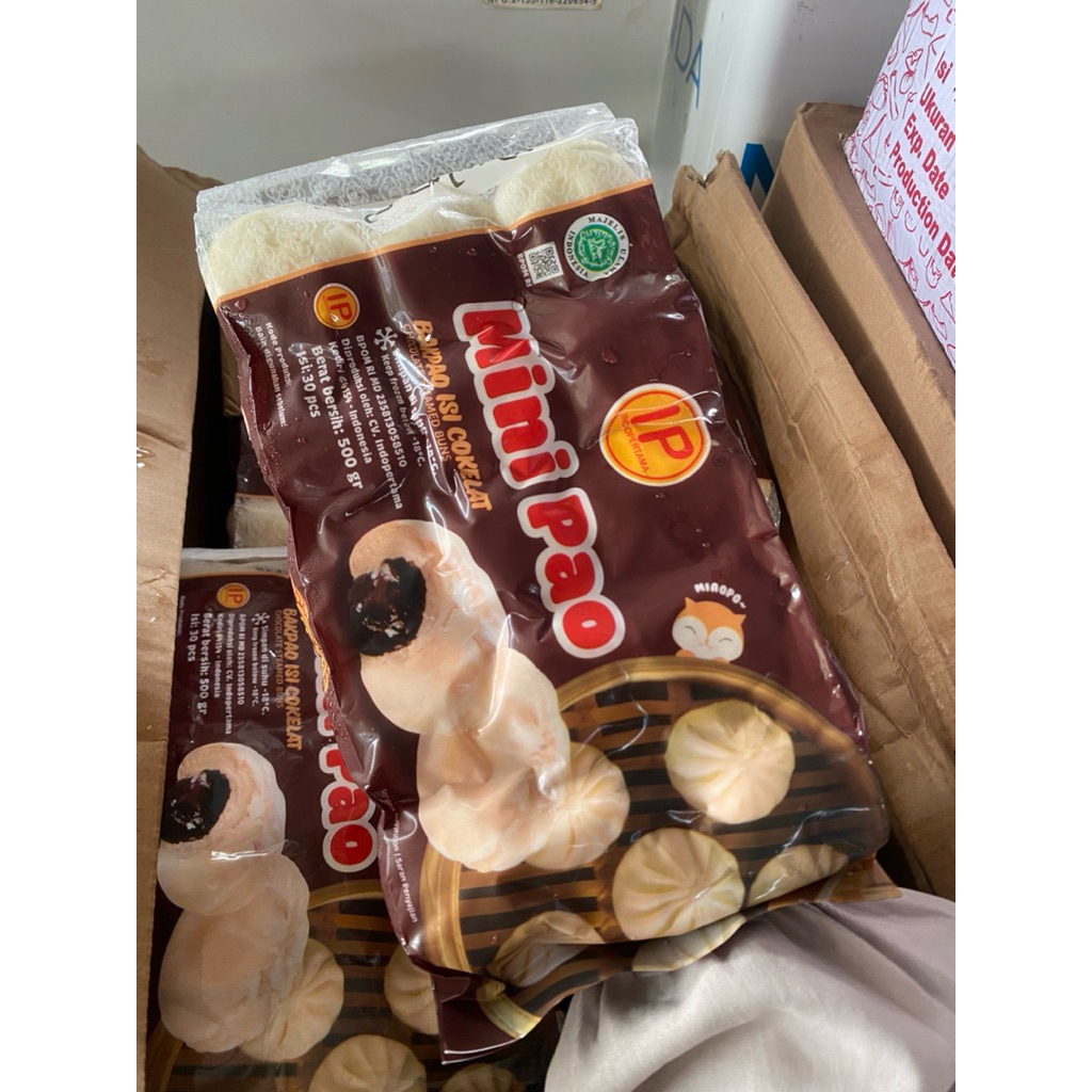 IP Samosa siap goreng ip lumpia sayuran ip minipao ayam minipao coklat minipao kacang hijau