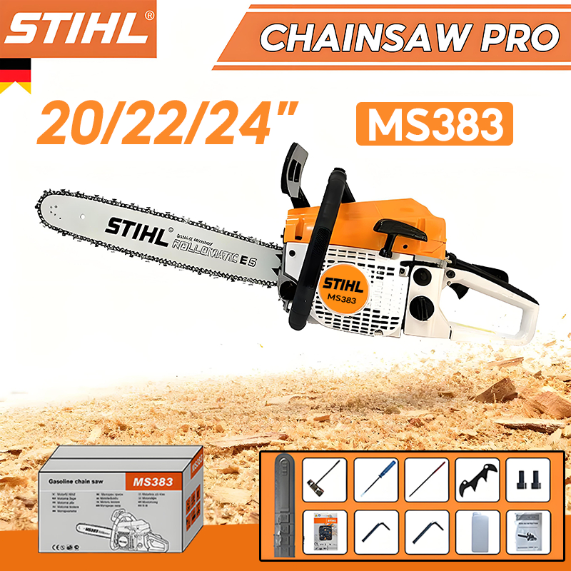 Gergaji Mesin Chainsaw Mini 20/22/24 Inch Gergaji Potong Pohon Kayu Germany Technology Original