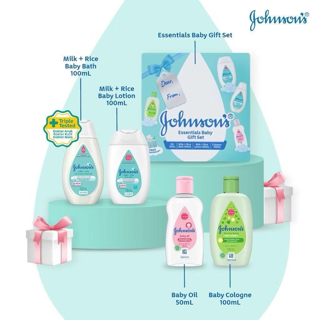 Johnson Baby Essentials Gift Set | Paket Kado Bayi Johnson