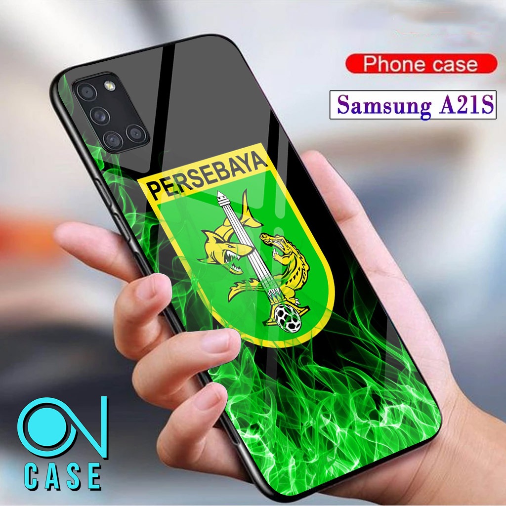 Case SAMSUNG A21S mistercase11 Motif [ Club Bola ] Case Hp Glossy Casing Hardcase Softcase Bisa cod