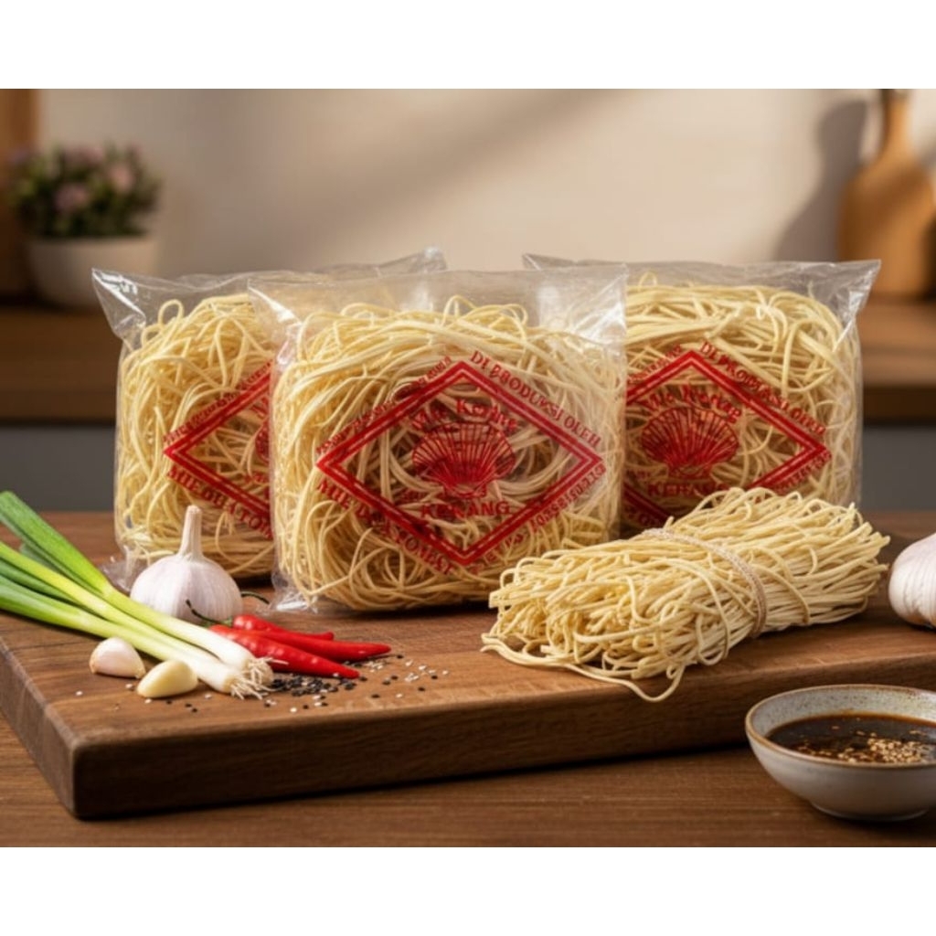 mie kuning mie kering mie kuning cap kerang