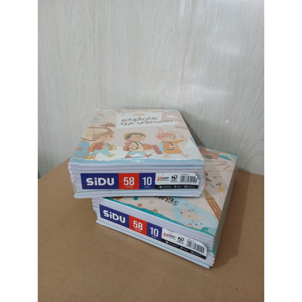 Buku Tulis Sidu / Buku Tulis isi 58