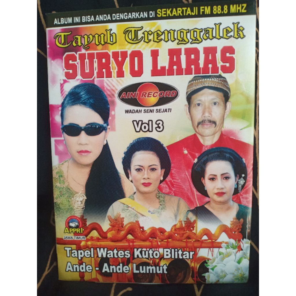 VCD TAYUB TRENGGALEK SURYO LARAS VOL 3