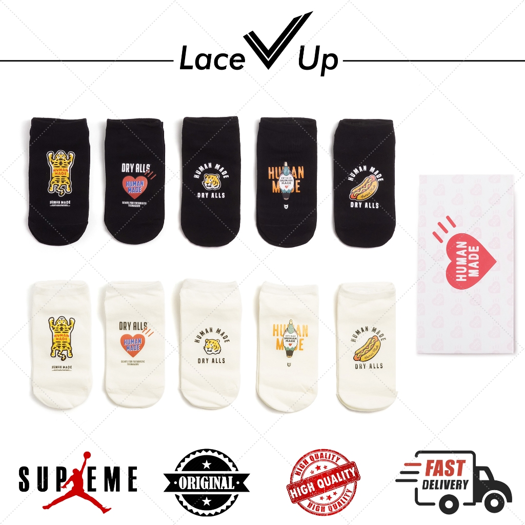 Kaos Kaki Invisible Socks | Hidden | No Show | Human Made | Ader Error