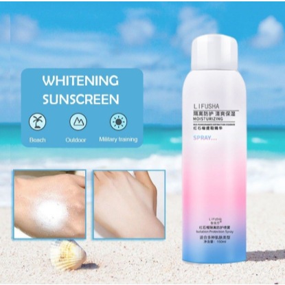 LIFUSHA Spray Pemutih Kulit Original Pemutih Instant moisturizing
