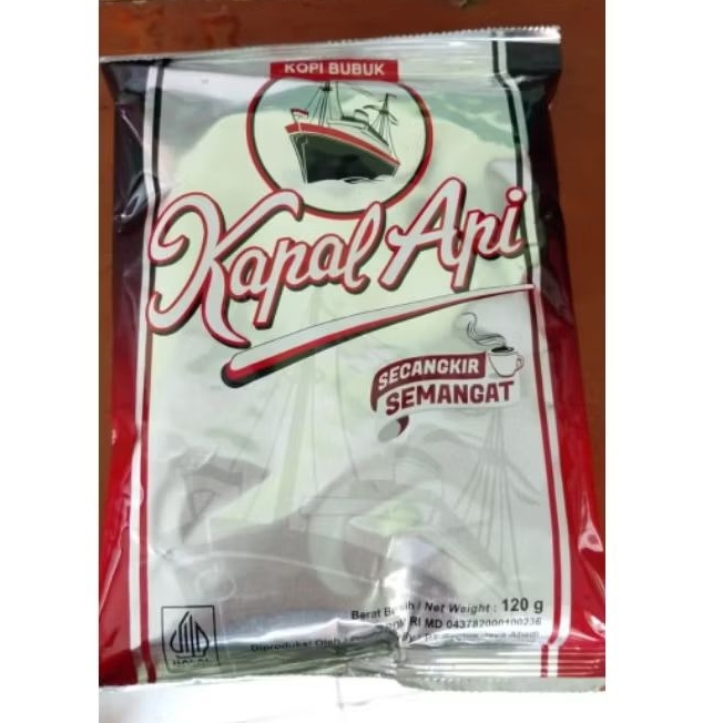 KAPAL API SILVER 120GR