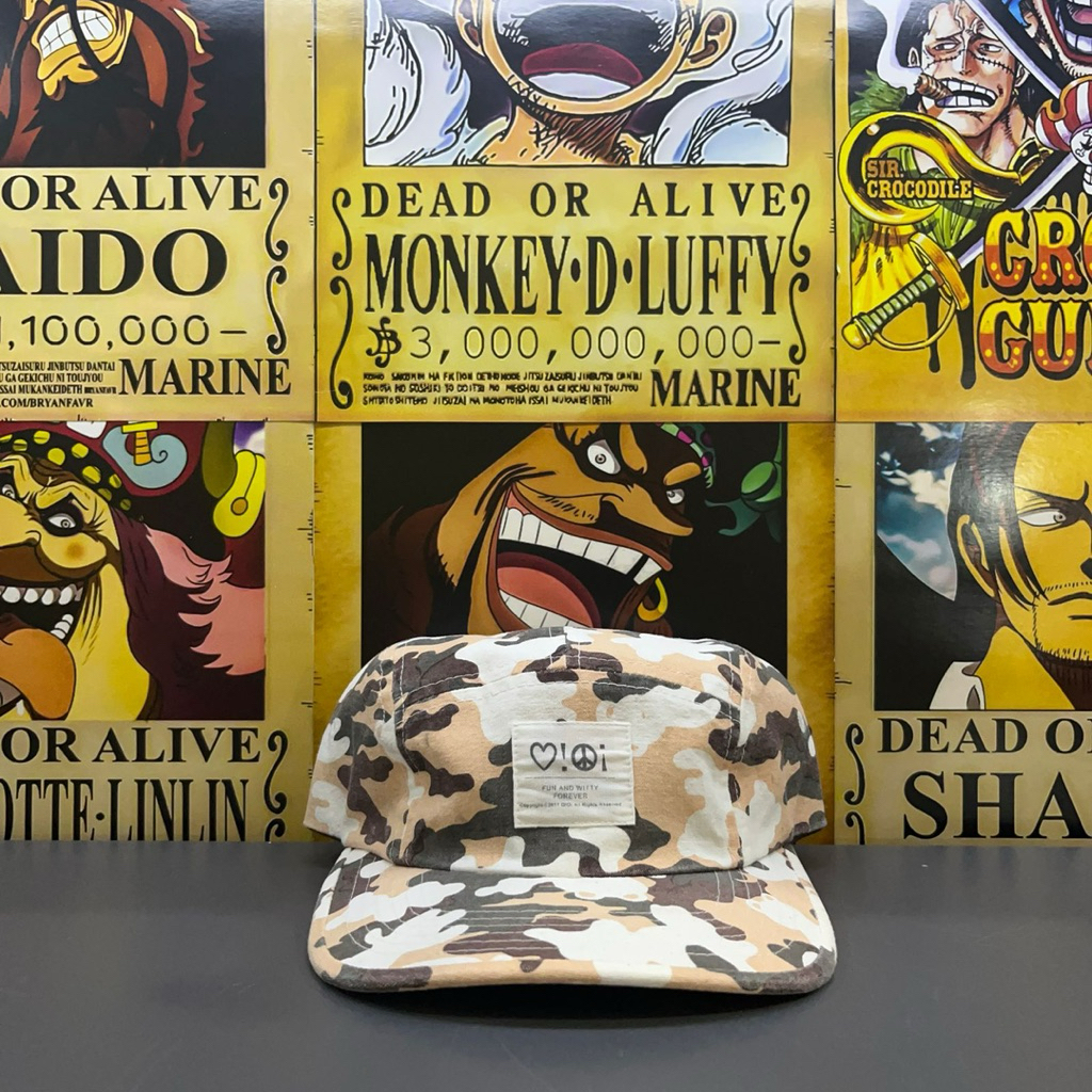 Topi 5panel Oi Oi Camo