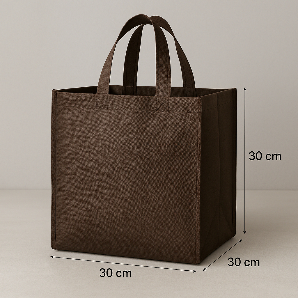 1pc tas spunbond 30x30x30 cm 35x20x45 utk dus kue tart / hajatan / tumpeng / pizza / nasi besek kota