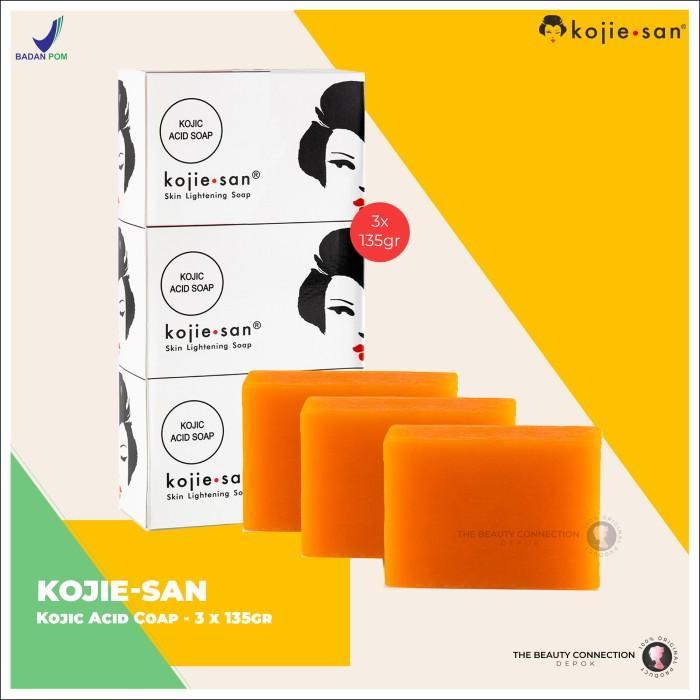 qm4z- Sabun Kojie San Skin Lightening Soap 135Gr [3Pcs]