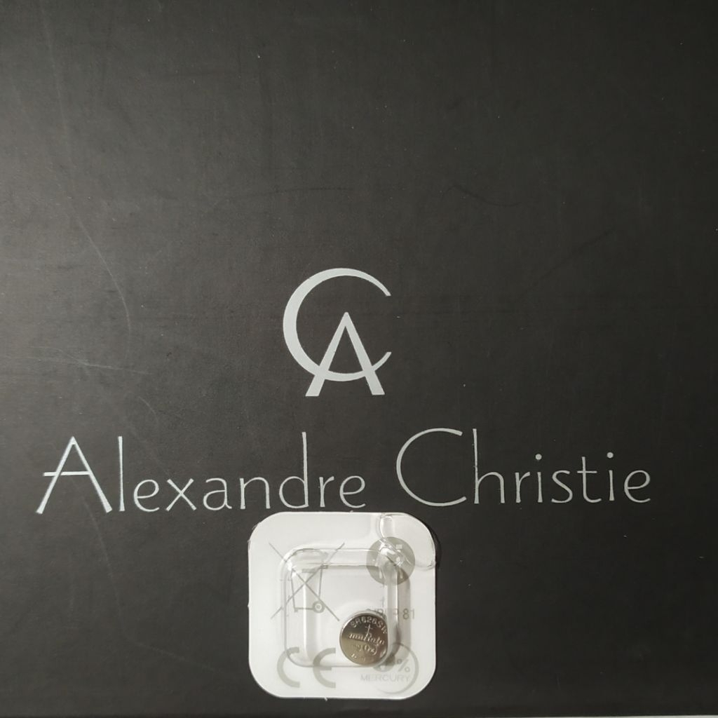 Baterai jam tangan Alexandre Christie AC 1028 LD
