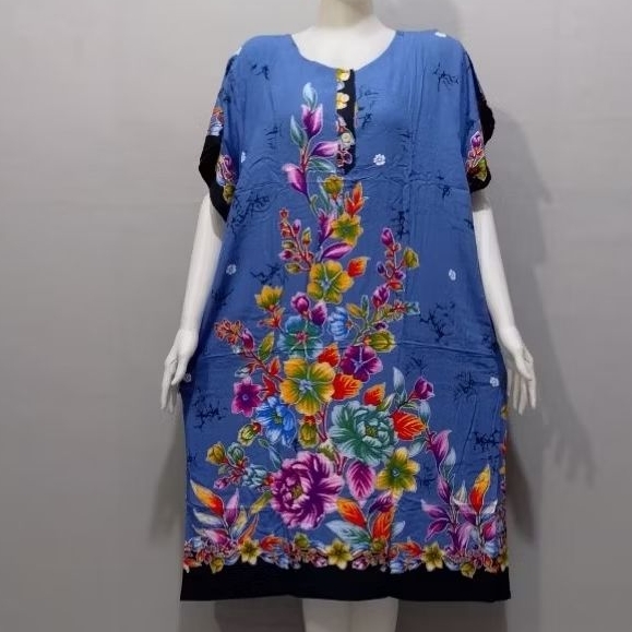 Daster hengky XL kancing terbaru LD 130 - Daster hengky Ld 130