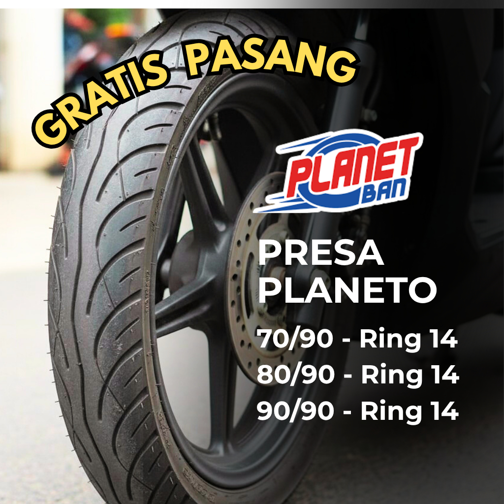 Ban Motor Matic RING 14  | PRESA PLANETO (ban 70/90 ring 14, ban 80/90 ring 14, ban 90/90 ring 14)