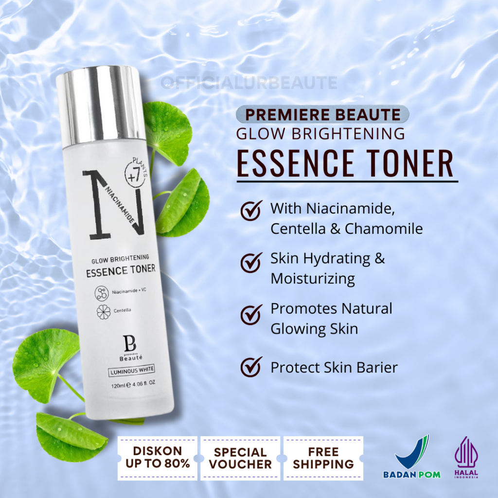 Premiere Beaute White Glow Brightening Essence Toner 120ml
